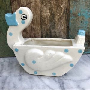 Vintage Duck Planter